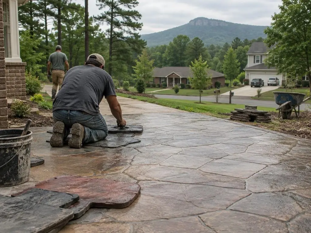 Stamped Concrete in Gastonia, NC